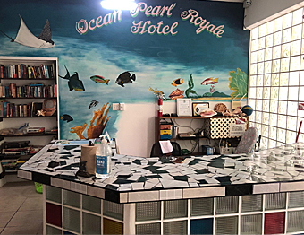 hotel front desk